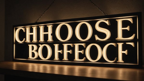 Choisissez l'enseigne lumineuse parfaite pour votre entreprise